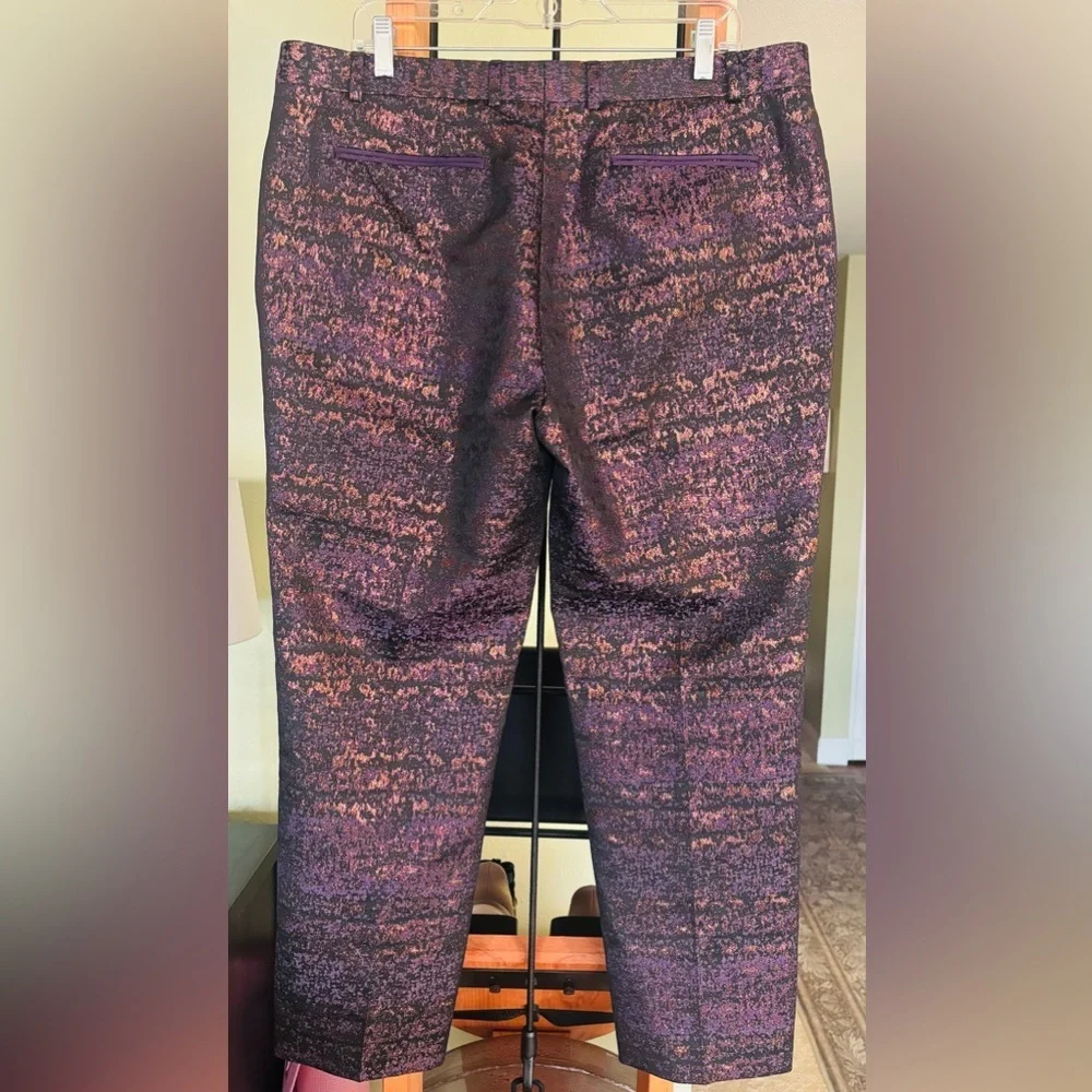 NWOT Topman Purple Shimmer Suit Set Size 42R